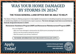 Texas General Land Office Homeowner Assistance Program